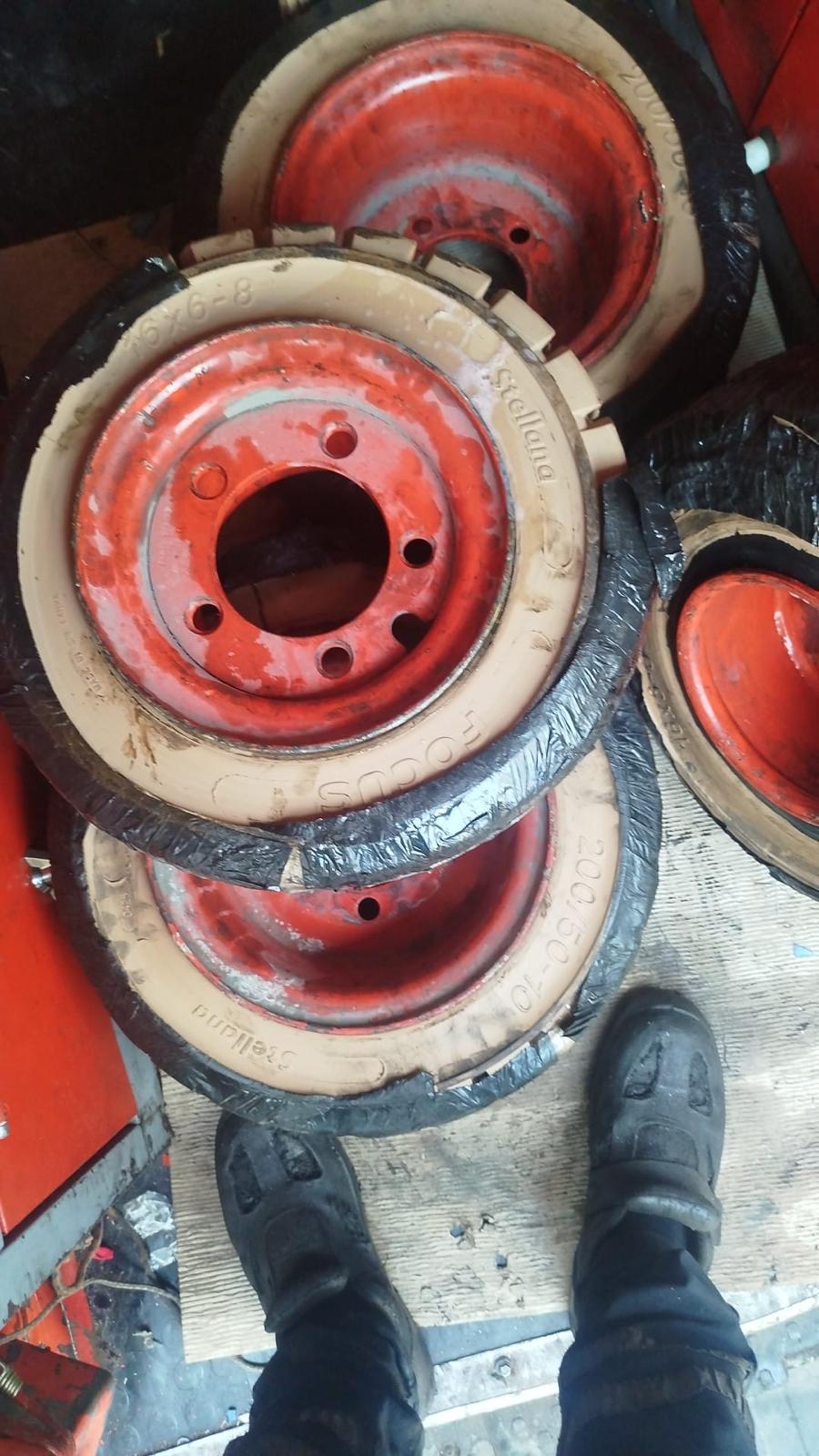 Forklift Lastik Pres ve Satış